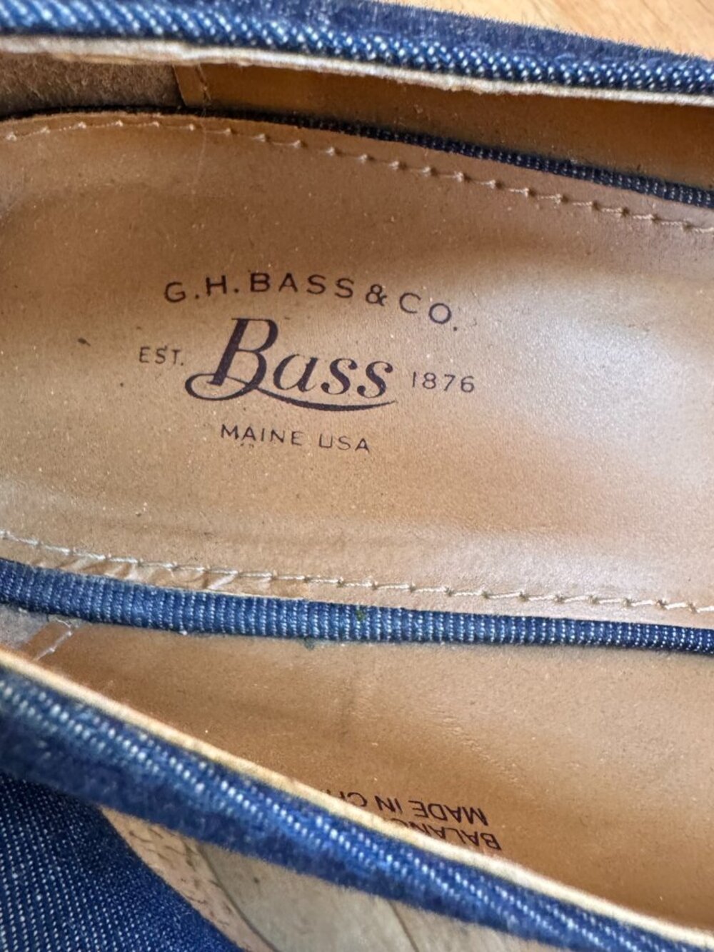 G.H. Bass Women's Blue and Navy Footwear - Picture 6 of 7